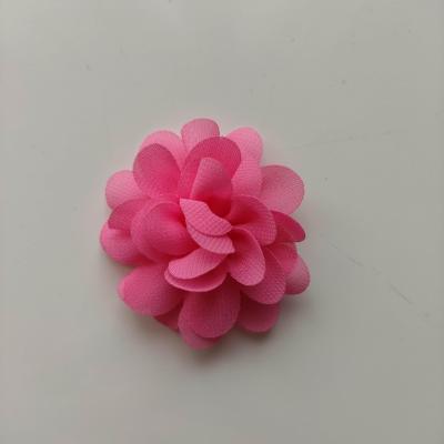 fleur mousseline   50mm  rose bonbon