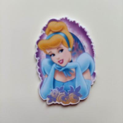 Cabochon princesse cendrillon  en résine 32*45mm