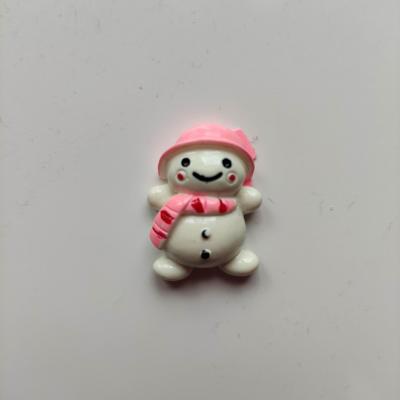 bonhomme de neige en resine noel 20*28mm