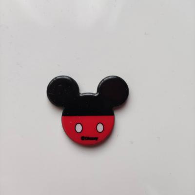 Cabochon mickey  plat en résine 30*33mm