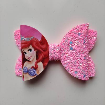 noeud simili princesse ariel petite sirene 80*55mm