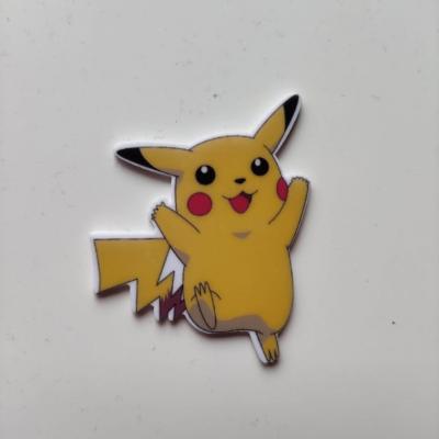 Cabochon  plat en résine pokemon  pikachu 40*45mm