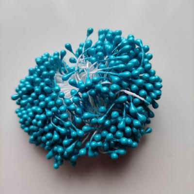 Lot de 10 pistils  tête de 3mm bleu N23