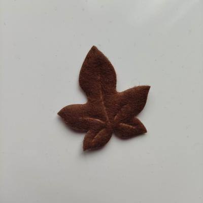 feuille matelassée en feutrine 40mm marron