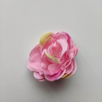 fleur artificielle en tissu de 50mm rose