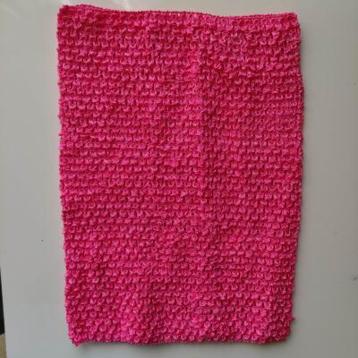 bustier tube crochet  pour tutu rose bonbon 25*30cm