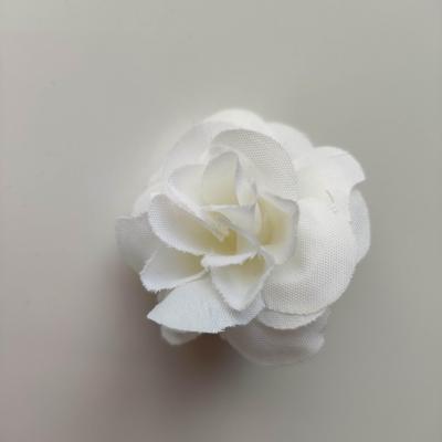 Fleur  artificielle en tissu  40mm ivoire