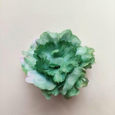 fleur artificielle en tissu de 45mm vert