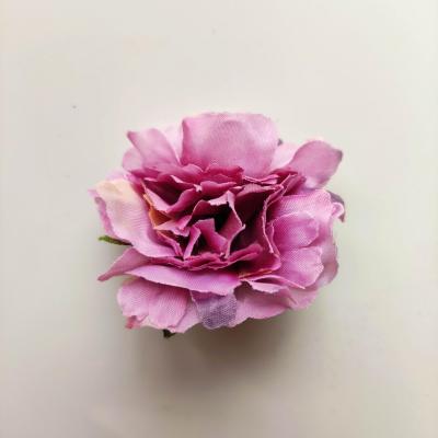 fleur artificielle en tissu de 45mm mauve et violet