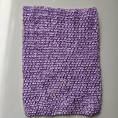 bustier tube crochet  pour tutu mauve  25*30cm