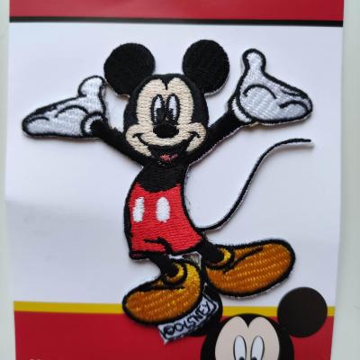 Ecusson , patch  à repasser  mickey 9*9cm