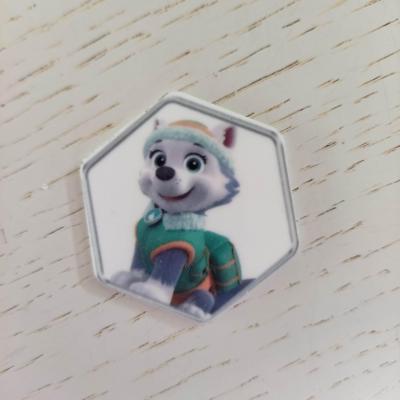 Cabochon plat en résine everest paw patrol 40*45mm (2)