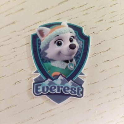 Cabochon plat en résine everest paw patrol 30*45mm