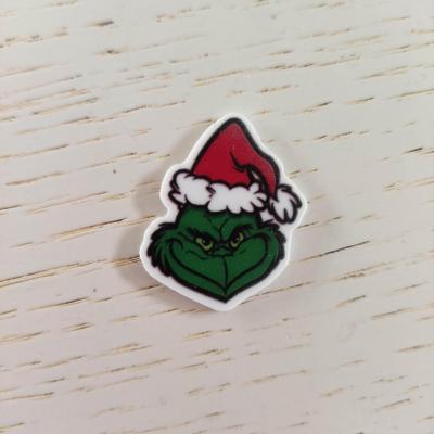 cabochon plat en résine grinch noel 25*30mm