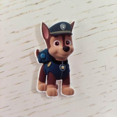 chase paw patrol cabochon en résine 22*45mm