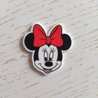 cabochon resine minnie noeud rouge 35*35mm