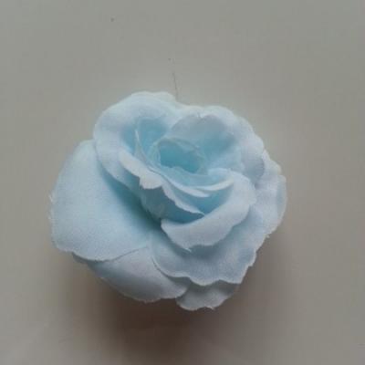 Fleur  en tissu  50mm bleu ciel
