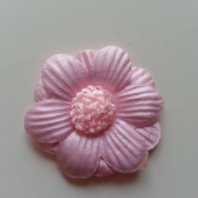 Applique fleur  45mm rose