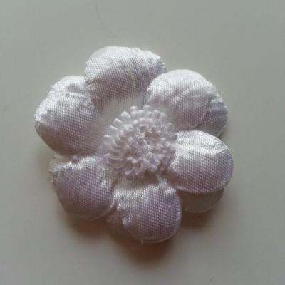 Applique fleur  45mm blanc