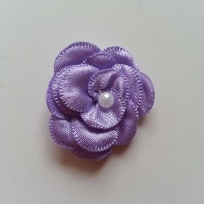 fleur satin 35mm mauve