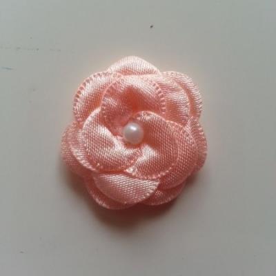 fleur satin 35mm pêche