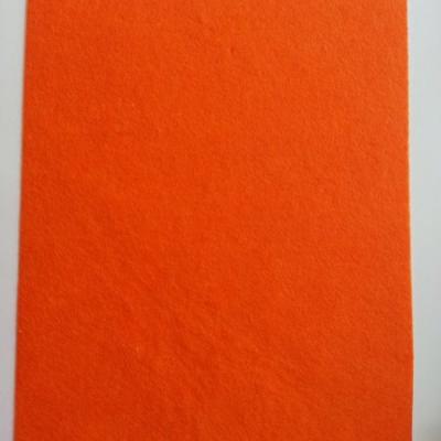 feuille de feutrine autocollante 21*29.7cm orange