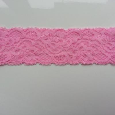 Bandeau dentelle 48mm rose