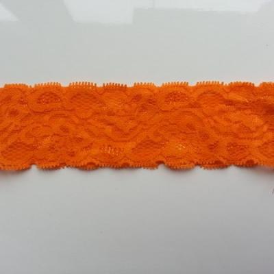 Bandeau dentelle 48mm orange