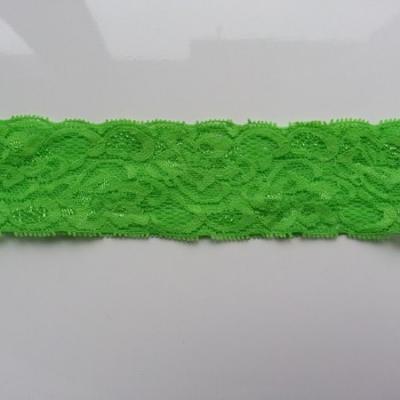 Bandeau dentelle 48mm vert