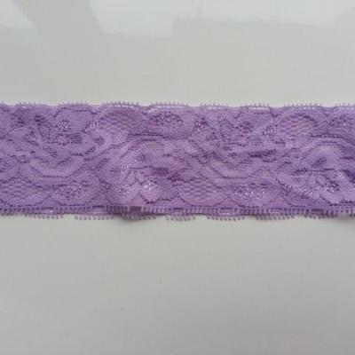 Bandeau dentelle 48mm mauve