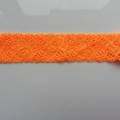 Bandeau dentelle 35mm orange