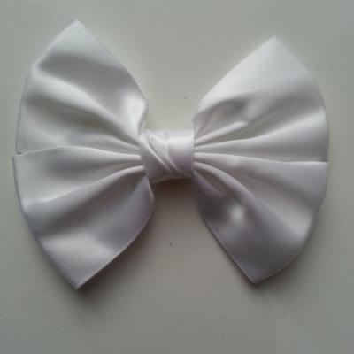 noeud en satin blanc 11*8cm