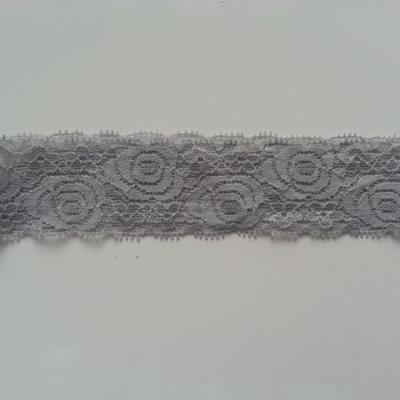 Bandeau dentelle gris  40mm