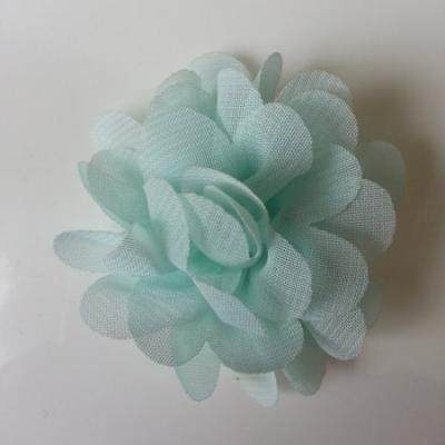 fleur mousseline   50mm vert pastel