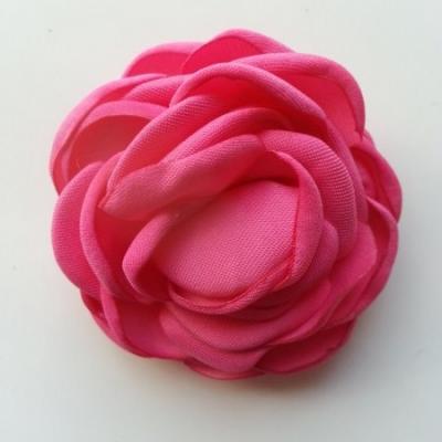 fleur satin de soie 50mm rose fuchsia