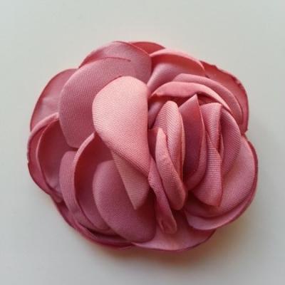 fleur satin de soie 50mm vieux rose