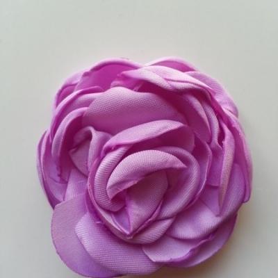 fleur satin de soie 50mm mauve