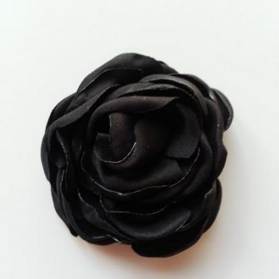 fleur satin de soie 50mm noir