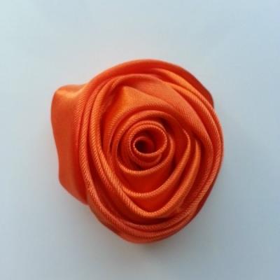 fleur satin 50mm orange