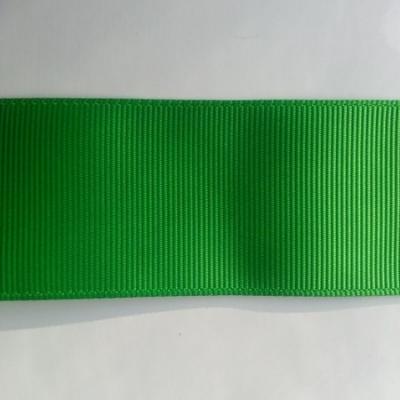 1 mètre de  ruban gros grain vert sapin 38mm de largeur