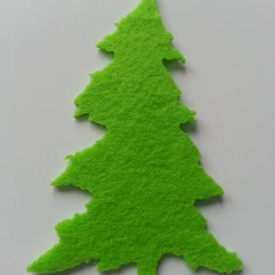 sapin en feutrine vert clair 60*90mm