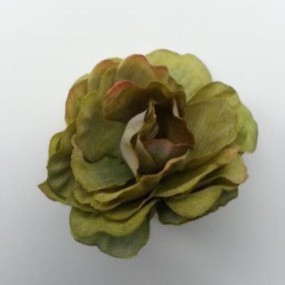 fleur artificielle en tissu de 40mm vert