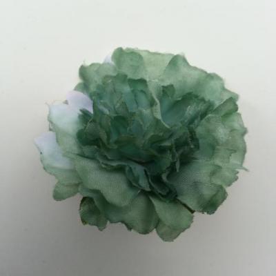 fleur artificielle en tissu de 45mm vert