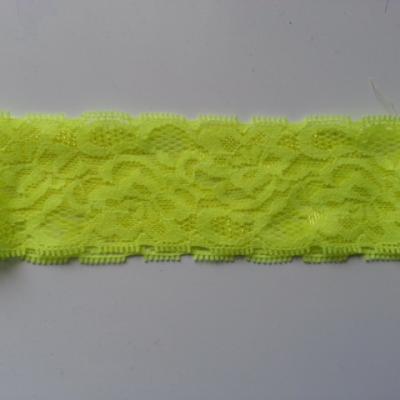 Bandeau dentelle 48mm jaune