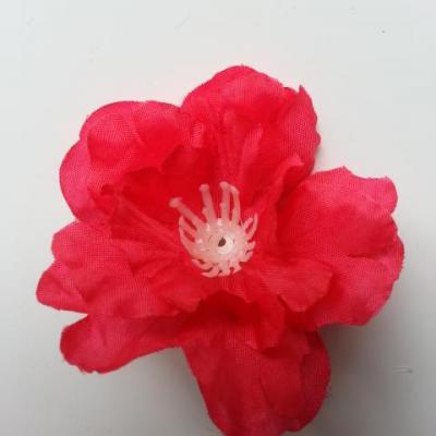 fleur artificielle en tissu 50mm rose fuchsia