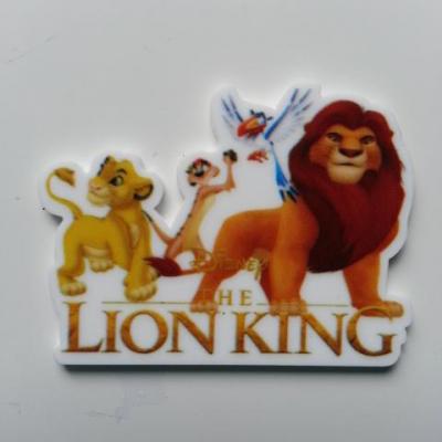 cabochon plat en résine roi lion  40*32mm