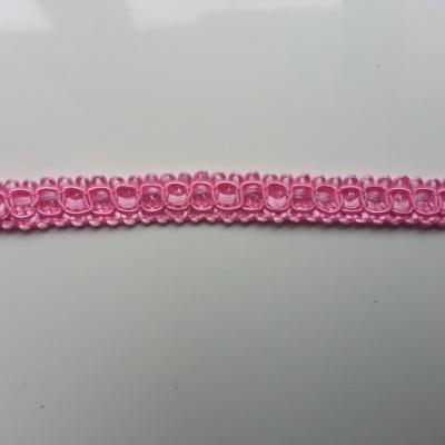 1 metre de ruban  rose  de   10mm
