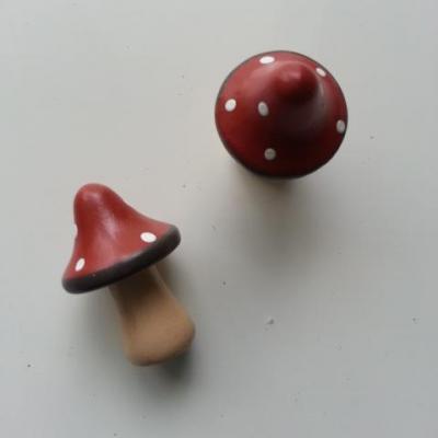 petit champignon de decoration 25*40mm