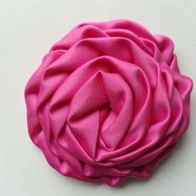 fleur satin chiffon 80mm rose fuchsia