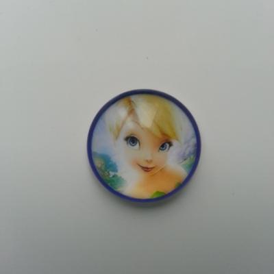 Cabochon en verre fée clochette 20mm (5)